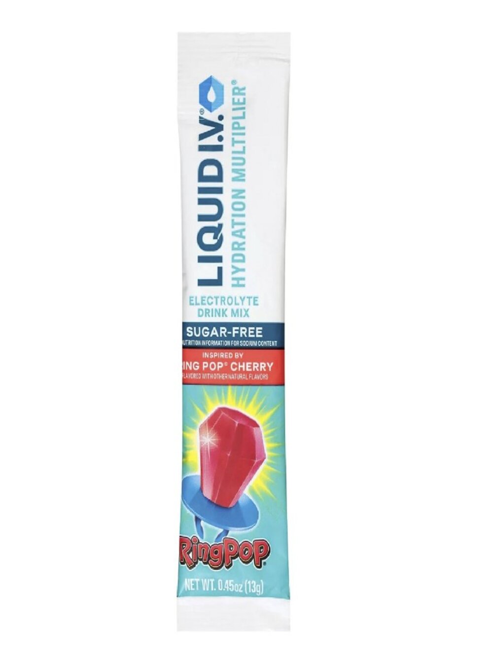 Hydration Electrolyte Drink Mix, Sugar-Free, Cherry, 0.45 Oz, 5-Stick Pack